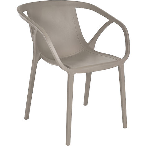 HOP - Fauteuil de jardin empilable en Polypropylène renforcé - EZPELETA (1/5)