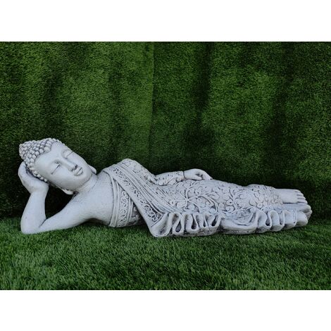 Estatua De Buda Deco Figura Amithaba Sentado 40 Cm De Altura