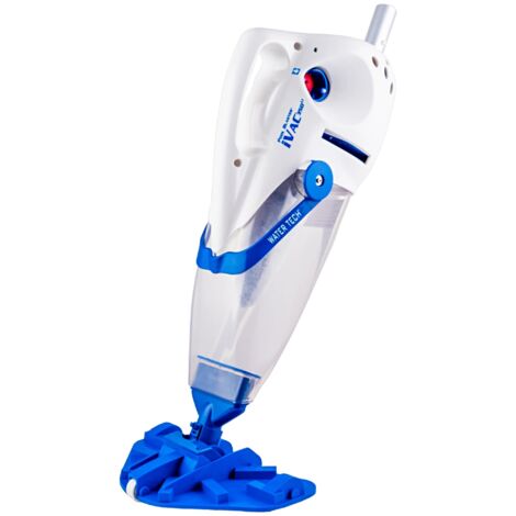WaterTech Pool Blaster IVAC 350 - Aspiratore a Batteria al Litio Ricaricabile per Pulizia Piscina - Idromassaggio & SPA