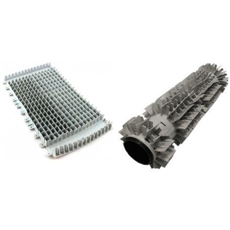 Spazzola Lunga PVC Combinata per Anelli Wonder Robot Piscina Maytronics Dolphin Oasis 40 / PS 40 / Master M4 / X Force 20 / Cosmos 20 / Urus 400 / Kaptur 150 / Zefiro SF 40 / F 40 / Explorer / Supreme
