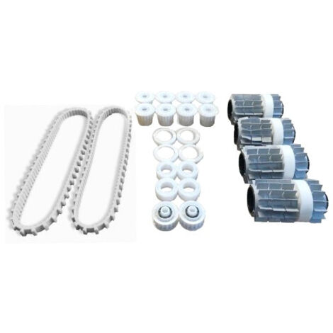 Kit Rinnovo Trasmissione Cingoli da Vecchia a Nuova Versione per Robot Piscina Maytronics Dolphin Dynamic Pro X / Plus / 2002 / 3002 / AstralPool UltraKleen