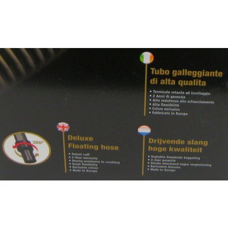Tubo Spiralato Galleggiante Professionale per Piscina Clear Choice Gold - Lunghezza  12 MT - Diametro mm. 38