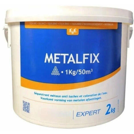 Sequestrante Metalli Metalfix da Kg. 2 - Prodotto Chimico per Piscina
