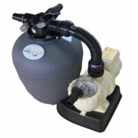 Gruppo Filtrante Monoblocco a Sabbia Poolstyle 0,33 CV per Piscina Interrate & Fuoriterra - 6 m3/h - Max 36.000 LT