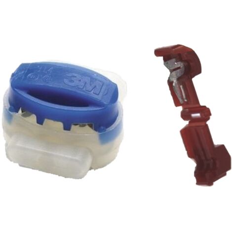 McCulloch Rob ® kompatible Kabel-Verbinder Draht Reparatur Anschluss Klemmen Mähroboter - wasserdicht - Original 3M Inhalt (KV+AK) 15x314+5x951