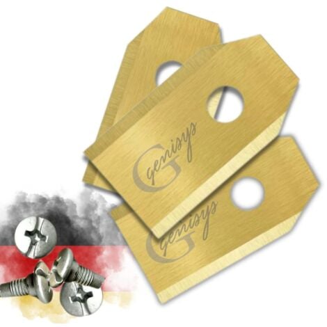 Genisys Titan Messer 18 Stück - Mähroboter Messer Kompatibel Mit Husqvarna Gardena