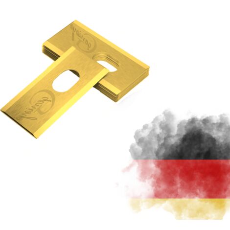 Genisys Titan Klingen kompatibel mit Dreame Mova A1 A2 Mähroboter Ersatz Messer - LongLife Edelstahl [bruchsicher DIN EN 50636 geprüft] Stück 24 + 24 Muttern (1/4)