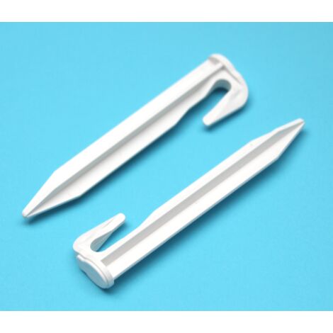 BIO Haken abbaubare Nägel kompatibel für Stiga Autoclip ® Kabel Befestigung verrottende Heringe auflösende Erdanker - HQ BIO Stück 50