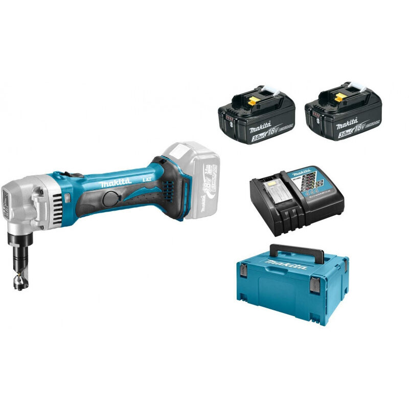 Grignoteuse 18 V Li-Ion (2x3.0 Ah) en coffret MAKPAC - MAKITA DJN161RFJ 4