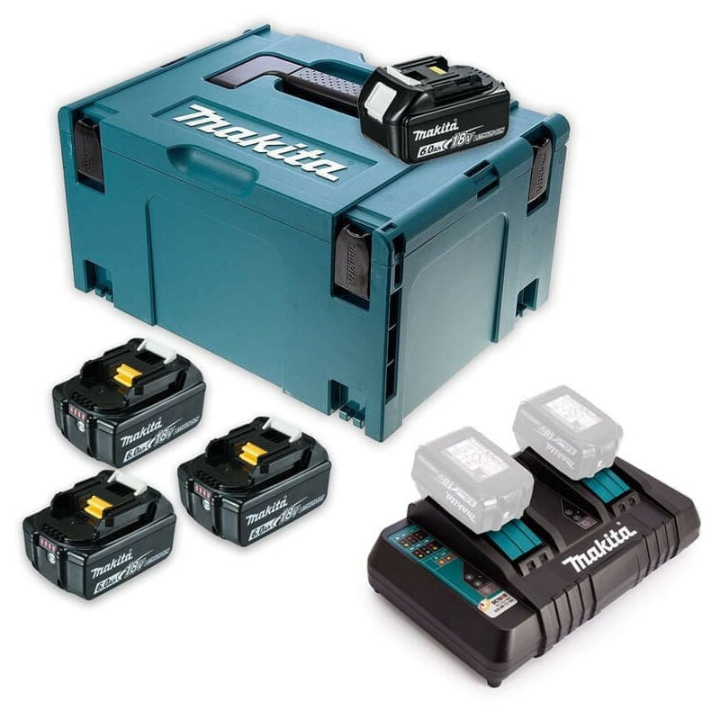 pack de 5) 4X Batterie & Chargeur AL1820CV de rechange Bosch 18V 5.0Ah  Lithium-Ion compatible avec GDR 18 V-LI MF, GDR 18-LI, GDS 18 V-LI, GDS 18V-LI  HT, GKS 18 V-LI GSA