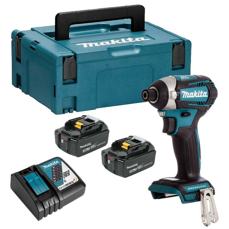 Visseuse à chocs 18V LXT 175Nm (2x4,0 Ah) en MAKPAC - MAKITA DTD154RMJ