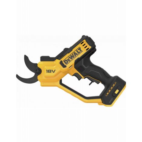 Dewalt – Sécateur électrique 18V – Coupez jusqu'à 38 mm – 1000 coupes par charge – Revêtement anti-adhésif – Lampe LED intégrée - DCMPP568N-XJ