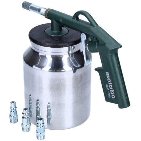 Pistolet de sablage air comprimé 7 bar 300 l/min SSP 1000 - METABO 601569000