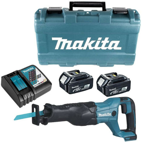 Scie sabre sans fil 18V LXT (2x3,0 Ah) dans coffret - MAKITA DJR186RFE