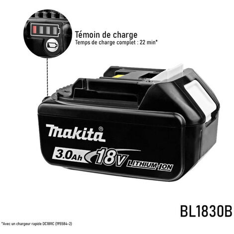 Perceuse-visseuse Makita 18V Avec 2 Batteries 5Ah - Coffret DDF484RTJ - Puissance Pro Et Autonomie Max