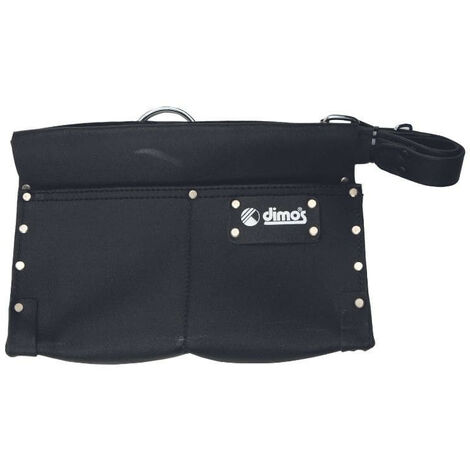 Poche à clous à soufflet avec ceinture 2 compartiments - DIMOS 205725