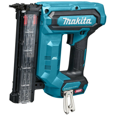 Makita – Cloueur à tête refoulée sans fil 40V FN001GZ – Longueur clou 40 mm – Moteur Brushless – Technologie XPT pour environnements difficiles