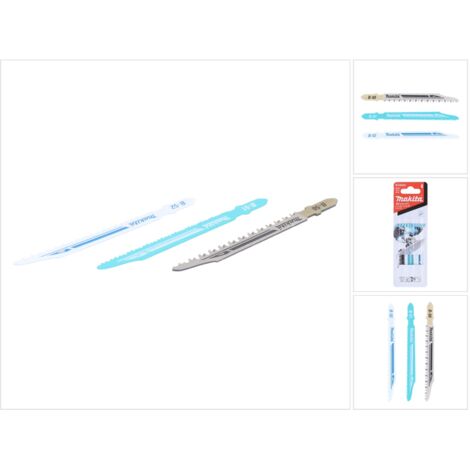 Lot de 3 Lames de Scie Sauteuse MAKITA B-06292 S-Express (1/5)