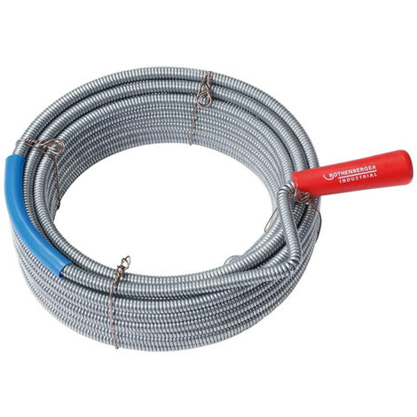 Spirale de nettoyage ROTHENBERGER Industrial avec griffe 9 mm x 5 m - 1500000140
