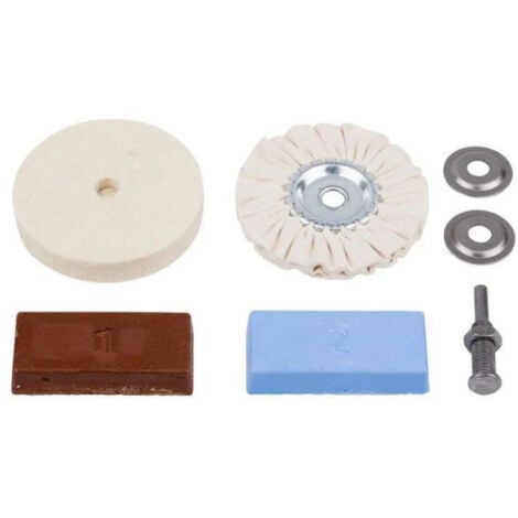Kit de polissage loisirs (5pcs) - WOLFCRAFT 2178000