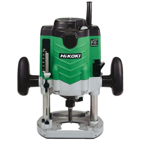 Hitachi – Défonceuse filaire 2000W 12mm – Vitesses variables 8000-22000 tr/min – Démarrage progressif – Profondeur de fraisage 65mm