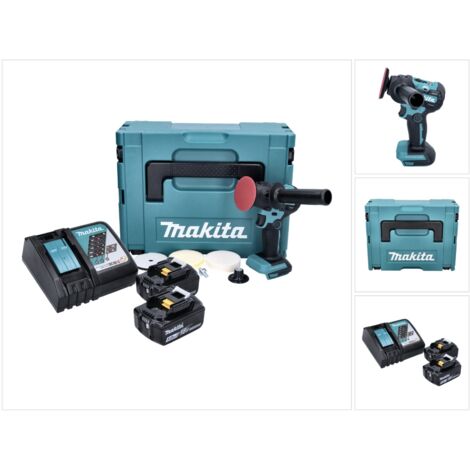 Ponceuse polisseuse 18V LXT Ø75 mm (2x5,0 Ah) en MAKPAC - MAKITA DPV300RTJ (1/5)