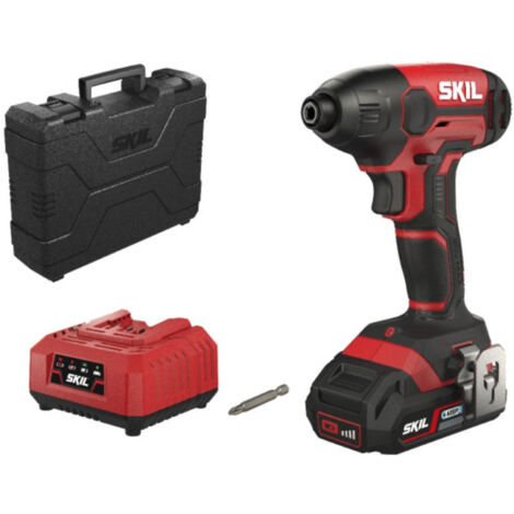 Visseuse à chocs 20V 140Nm avec batterie 2.0Ah – Moteur Brushless – Compacte pour espaces confinés – SD1E3210GB – Skil (1/5)