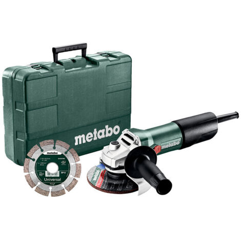 Metabo – Meuleuse d'angle 850W 125mm – Protection anti-redémarrage – Pour meulage béton – Ergonomique et légère 1,8 kg (1/4)
