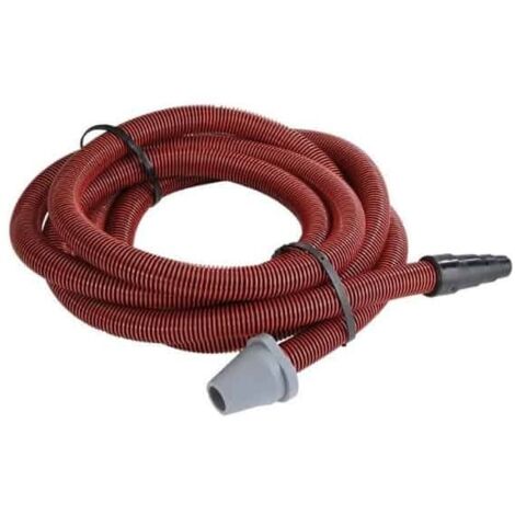 L'Outil Parfait – Tuyau d'aspiration universel 5 mètres anti-statique – Flexible et léger – Manchon conique pour raccordement aspirateur – Pour espaces confinés