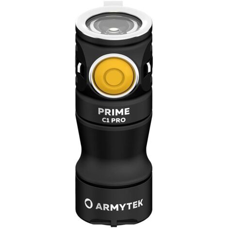 ArmyTek Prime C1 Pro Warm Mini lampe de poche avec porte-clés, avec clip ceinture à batterie 1000 lm 15 h 72 g V309143 (1/5)