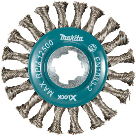 BROSSE ABRASIVE EN ACIER X-LOCK MAKITA D-73352 (1/5)