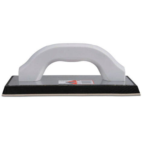 Rubi – Taloche caoutchouc pour joints pro 22,5x10 cm – Ergonomique avec manche en bois – Résistante à l'abrasion – 10607