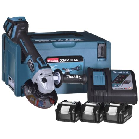 Amplificateur de puissance 18v 3x5,0ah dga513rt3j aku 18v 3x5,0ah dga513rt3j makita (1/7)