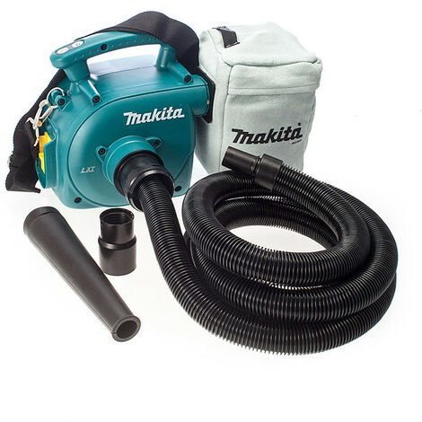 Makita – Aspirateur sans fil 18V – Autonomie 30 min – Puissance 50W – Sac 3L pour aspiration outils – Léger 2,2 kg – Utilisation comme souffleur (1/10)