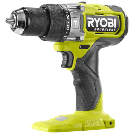 Ryobi – Perceuse-visseuse à percussion 18V 95Nm – Moteur Brushless – 24 réglages de couple – Mandrin 13mm – SKU 5133006489