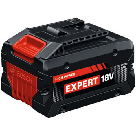 Batterie 18V 5,5 Ah – Puissance maximale 2000 W – Charge rapide en 47 min – Système Active Air Cooling 3.0 – Compatible Bosch 18V/12V (1/5)