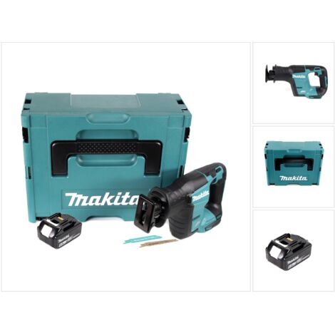 Makita DJR 188 G1J Scie récipro sans fil 18 V, sans balai + 1x Batterie 6,0 Ah + Coffret - sans chargeur (1/5)