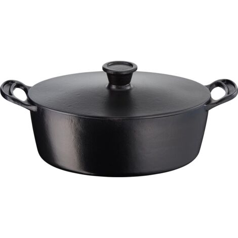 Cocotte Jamie OLLIVER 4,6L en fonte - TEFAL E2125455 (1/5)