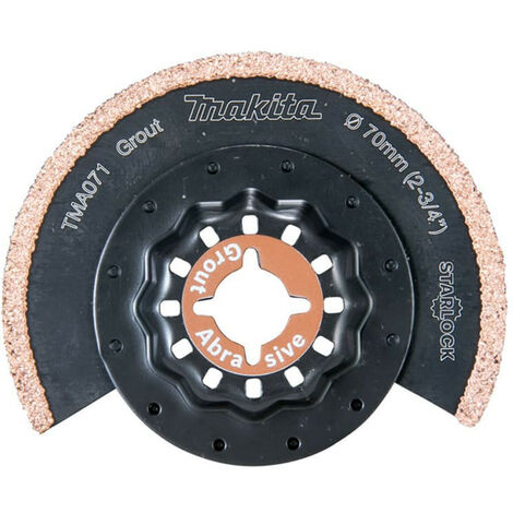 Lame segment à concrétion carbure pour coupes fines TMA071 - MAKITA B-65040