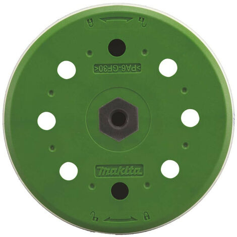 Makita – Plateau auto-agrippant de polissage Ø 130 mm – Compatible ponceuse BO6050 – Surface durable pour polissage précis – 1973171 (1/4)