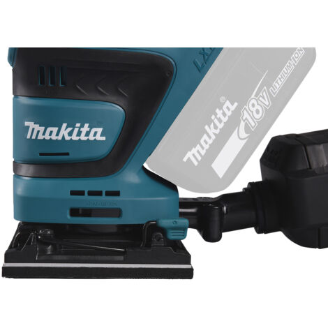 Ponceuse vibrante 18V LXT 112x102 mm (Produit seul) en MAKPAC - MAKITA DBO480ZJ