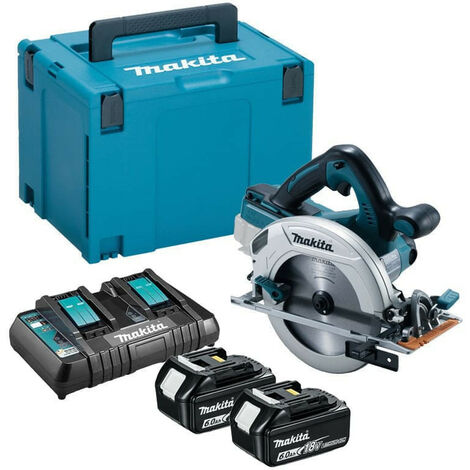 Scie Circulaire Sans Fil Makita DHS710PT4J 36V - Ø 190 Mm, 4 Batteries 5Ah Li-Ion, Chargeur, Coffret MAKPAC - 4