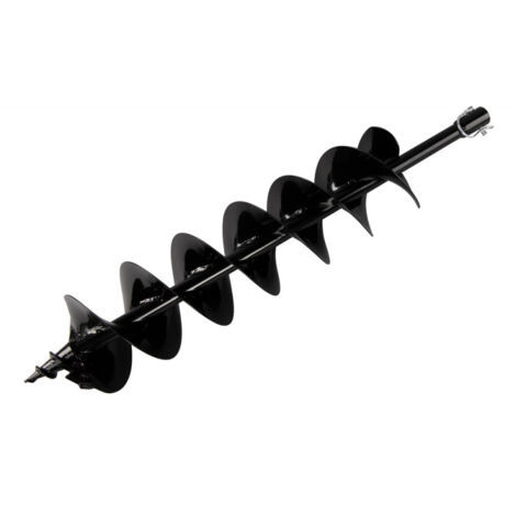 Makita – Mèche pour tarière 100 mm longueur 800 mm pour sols durs – Pointe en forme de dard pour perforation rapide – E07294