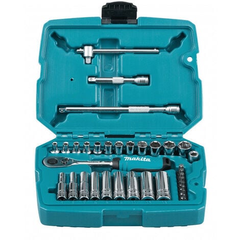 Coffret embouts + Porte-embout magnétique + clé à cliquet (21pcs) MAKITA  B-54081 - Outils Pro