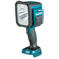 Makita – Lampe torche LED 1250 Lumen 18V – Faisceau réglable jusqu'à 640m – Autonomie 6-10h – Pour chantiers extérieurs et arpentage