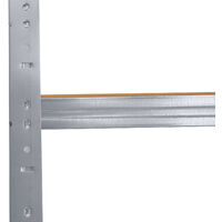 shelfplaza HOME Steckregal 180x120x30cm Garage Hobby Lager Keller Werkstatt 