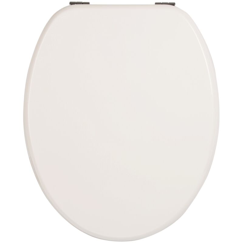 Tiger WC-Sitz Softclose – Aus Holz, Weiß, Mit Sanftschließ-Funktion, Maße 39,5 X 36,5 X 5,5 Cm