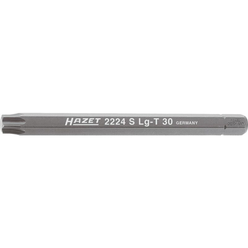 HAZET Bit 2224SLG-T50 Sechskant massiv (5/16 Zoll) Innen TORX® Profil T5