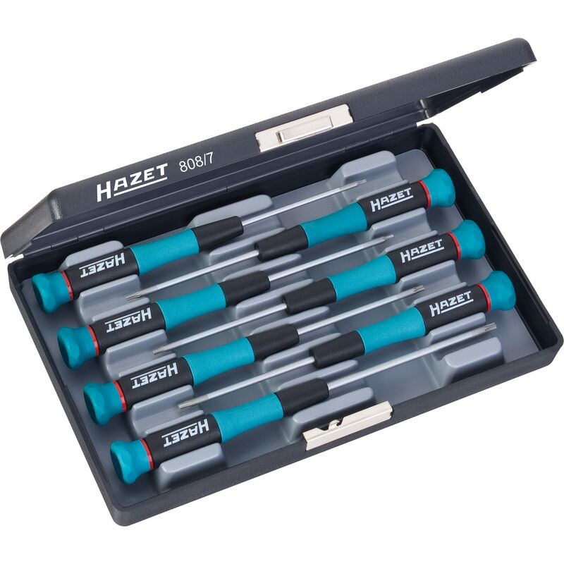HAZET Elektronik-Schraubendreher Satz 808/7 Innen TORX® Profil Anzahl Werkze