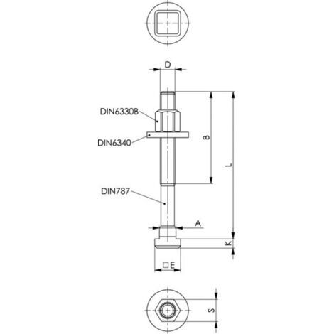 Kegelpfanne DIN6319D M10 AMF